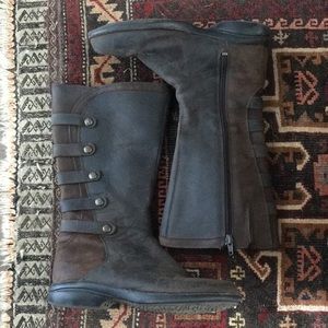 Merrell Waterproof brown mid-calf boots